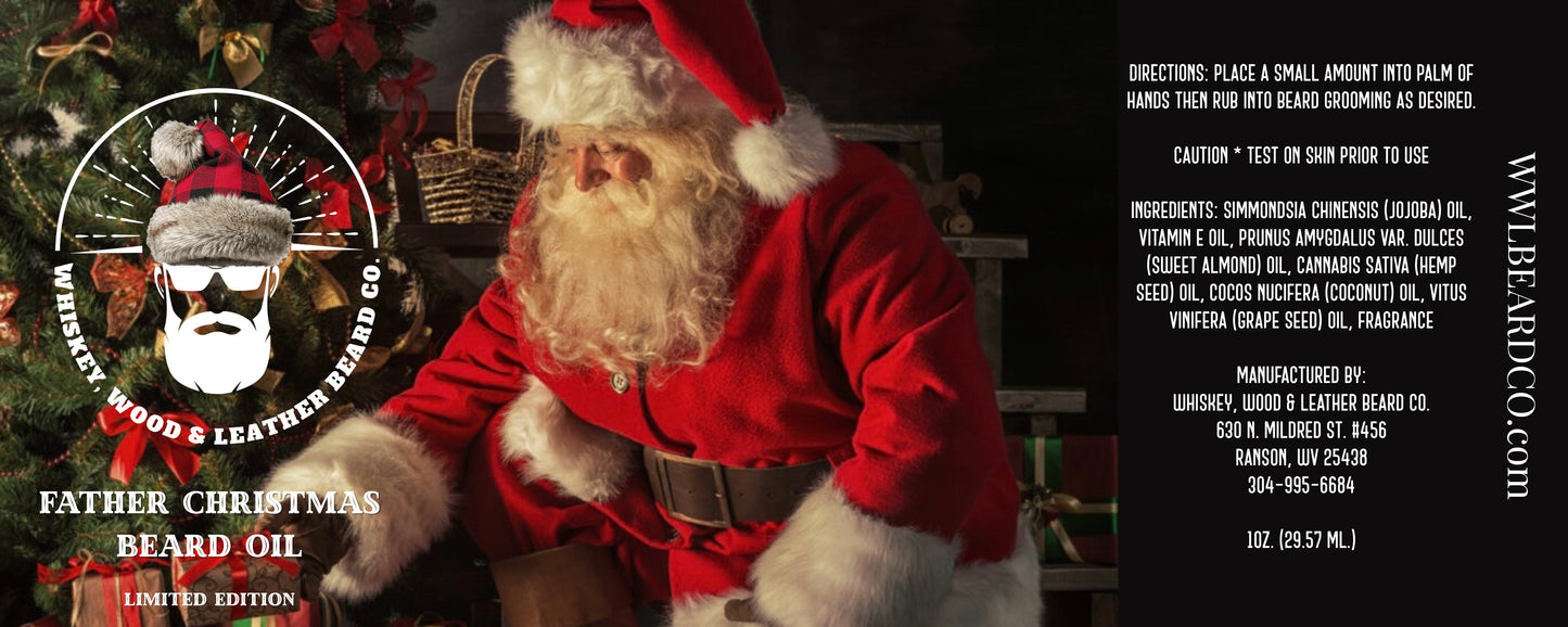 Father Christmas Beard Oil