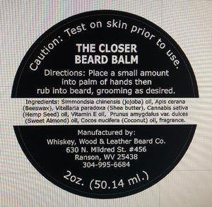 The Closer Beard Balm