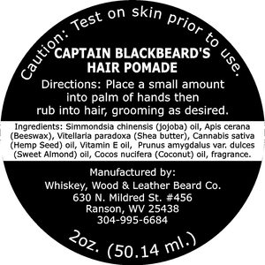 Captain Blackbeard’s Hair Pomade