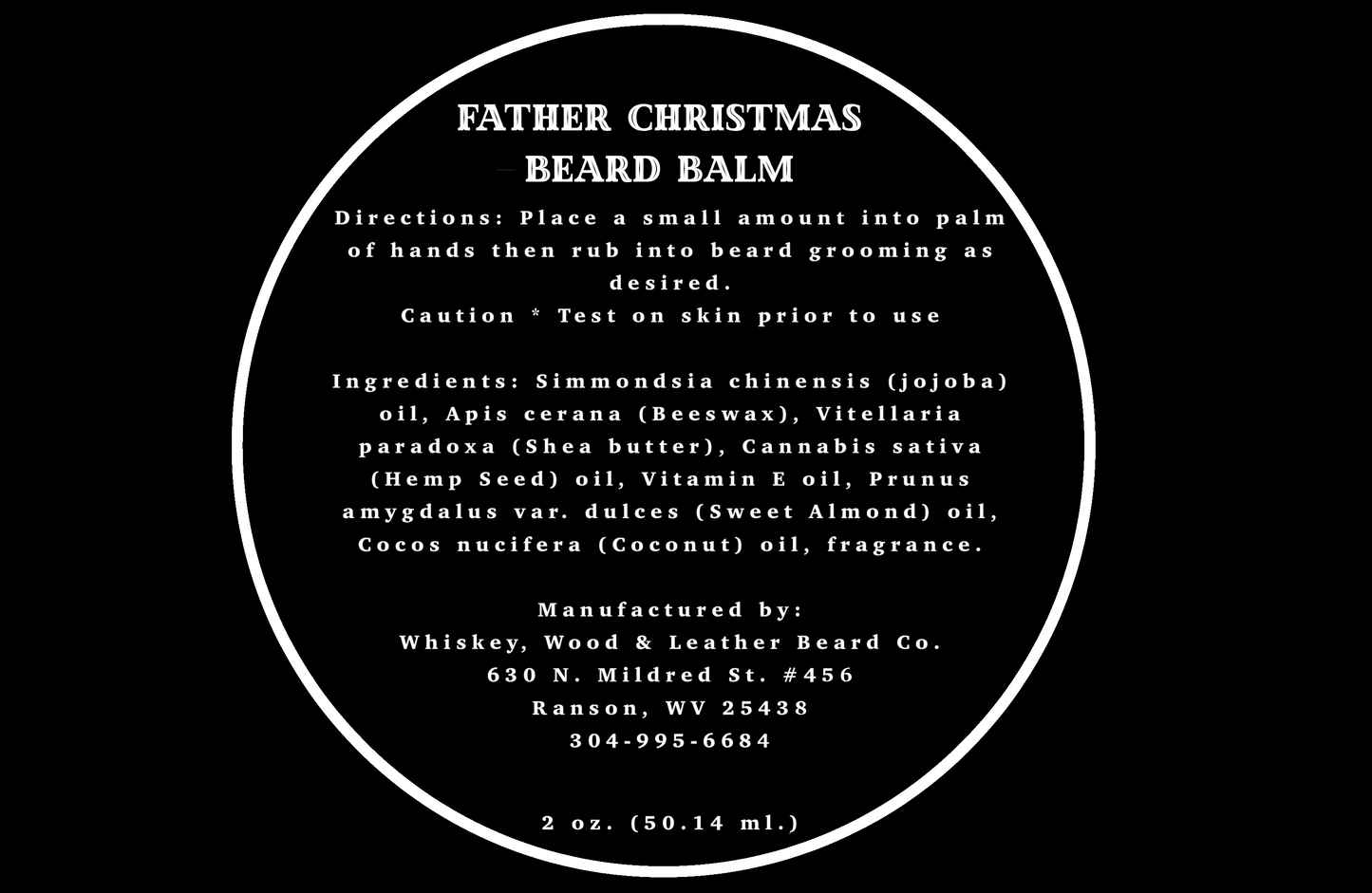 Father Christmas Beard Balm
