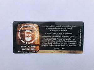 Mahogany Beard Oil
